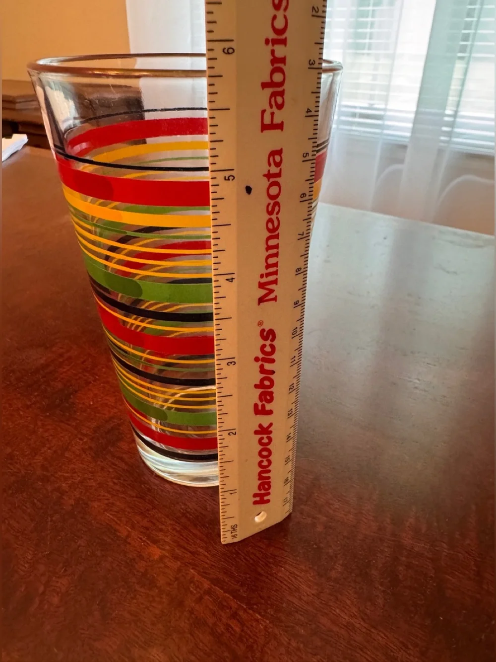 Fiestaware Coordinates Drinking Glasses Mambo Libbey Stripes Fiesta. SET OF TWO
